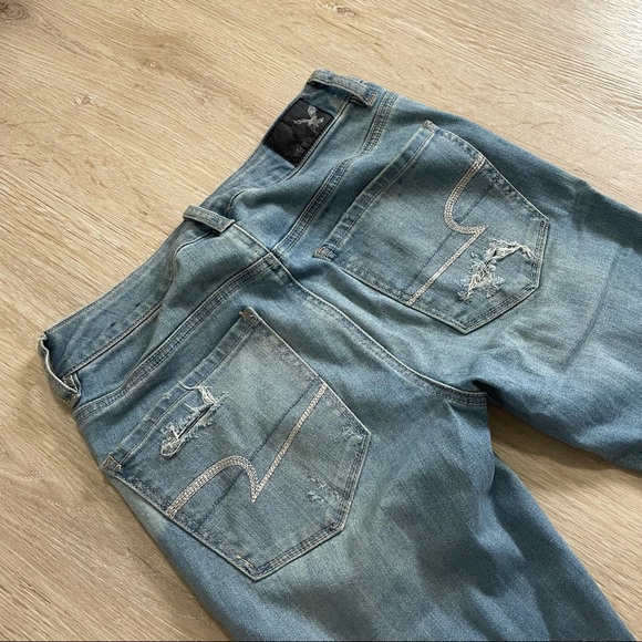 AE HIGH RISE DENIM JEGGING - Picture 5 of 11